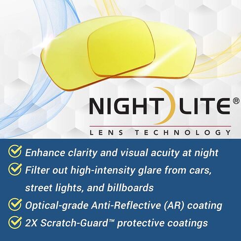 ايغل ايز نظارات نايت لايت من تشارلي - نظارات ريترو مضادة للانعكاس in Kuwait