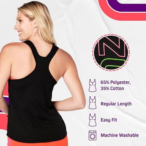 ZUMBA Women's Sleeveless Workout Tops in Saudi Arabia