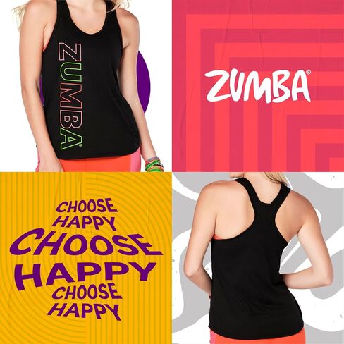 ZUMBA Women's Sleeveless Workout Tops in Saudi Arabia