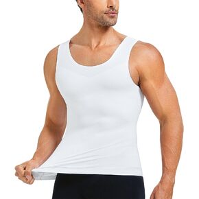 TAILONG التثدي ضغط القمصان للرجال ملابس داخلية التخسيس محدد شكل الجسم سترة بلا أكمام تانك القمم Fajas الفقرة Hombres in Kuwait