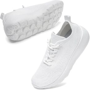 aollegat Womens Walking Shoes | Slip On Sneakers for Women |Comfy Tennis Running Shoes | Lightweight and Breathable