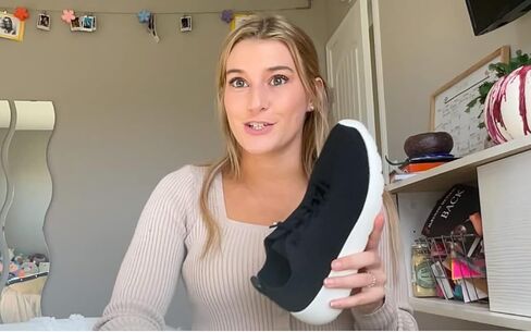 أحذية المشي النسائية aollegat | أحذية رياضية سهلة الارتداء للنساء | أحذية جري مريحة للتنس | خفيفة الوزن وتنفس in Kuwait