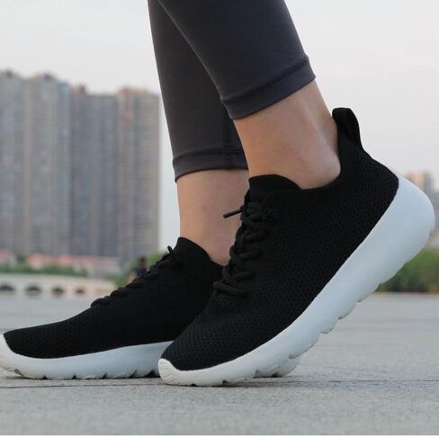 أحذية المشي النسائية aollegat | أحذية رياضية سهلة الارتداء للنساء | أحذية جري مريحة للتنس | خفيفة الوزن وتنفس in Kuwait