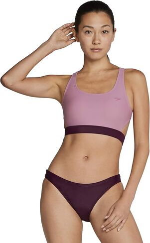 Speedo Women's Swimsuit Bottom Bikini Creora Highclo Hipster in Saudi Arabia