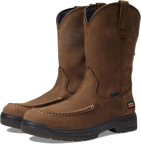 ARIAT Men's Turbo Waterproof Western Work Boot Soft Toe - 10040397 in Saudi Arabia