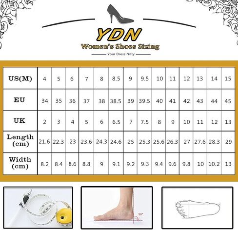 YDN صنادل نسائية أنيقة بكعب منخفض مفتوحة من الأمام وشريط للكاحل حاصلة على براءة اختراع مريحة للمشي أحذية مسطحة مقاس 4-15 in Kuwait