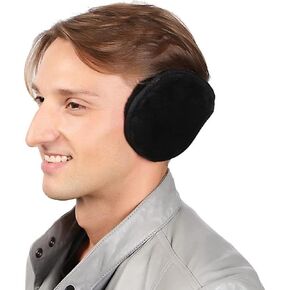 غطاء الأذن الكبير لتدفئة الأذن من الصوف الصناعي للأذنين الشتاء إكسسوار للأذنين في الهواء الطلق للرجال والنساء in Kuwait