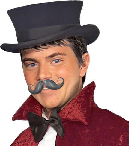 Forum Novelties Men's Theatrical Disguise Human Hair Handlebar Mustache in Saudi Arabia