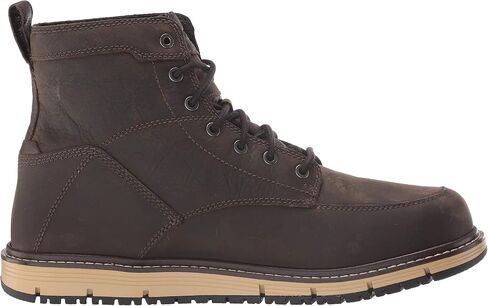 KEEN Utility Men's San Jose 6" Soft Toe Waterproof Wedge Work Boots, Cascade Brown/Black, 10.5 US in Saudi Arabia