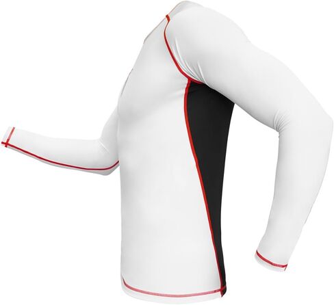 Meister Rush Long-Sleeve Rash Guard for MMA, BJJ & Surfing in Saudi Arabia