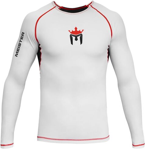 Meister Rush Long-Sleeve Rash Guard for MMA, BJJ & Surfing in Saudi Arabia