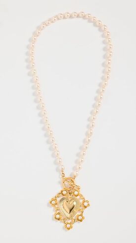 Brinker & Eliza Women's Adele Pearl Necklace in Kuwait
