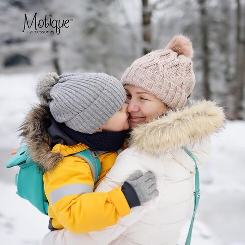 Motique Accessories Kids Gloves قفازات سحرية متماسكة للفتيات / الأولاد الألوان الصلبة in Saudi Arabia