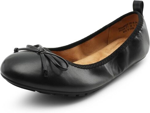 أحذية DREAM PAIRS النسائية المسطحة، أحذية الباليه المسطحة بفيونكة للنساء، قابلة للطي بمقدمة مستديرة مريحة وخفيفة الوزن وسهلة الارتداء in Saudi Arabia