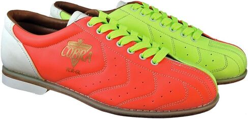 Ladies Glow TCRGL Cobra Rental Bowling Shoes- Laces in Saudi Arabia