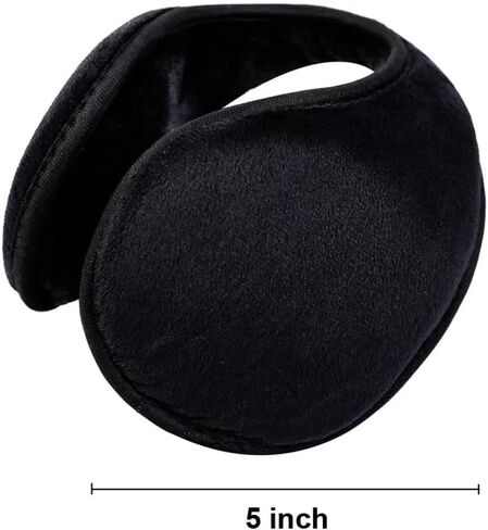 غطاء الأذن الكبير لتدفئة الأذن من الصوف الصناعي للأذنين الشتاء إكسسوار للأذنين في الهواء الطلق للرجال والنساء in Kuwait