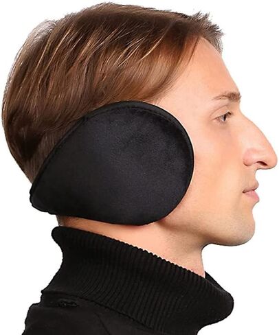 غطاء الأذن الكبير لتدفئة الأذن من الصوف الصناعي للأذنين الشتاء إكسسوار للأذنين في الهواء الطلق للرجال والنساء in Kuwait