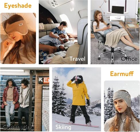 Surblue Ear Warmer Winter Ear Headband Full Cover Cold Weather Ear Muffs,Bands in Saudi Arabia