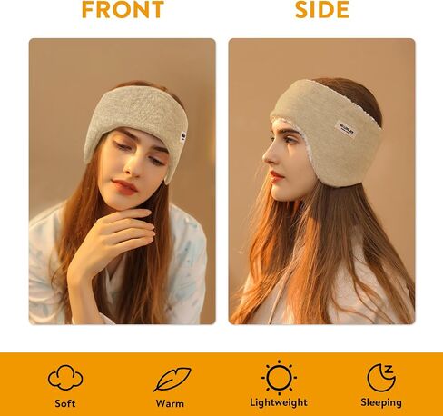 Surblue Ear Warmer Winter Ear Headband Full Cover Cold Weather Ear Muffs,Bands in Saudi Arabia
