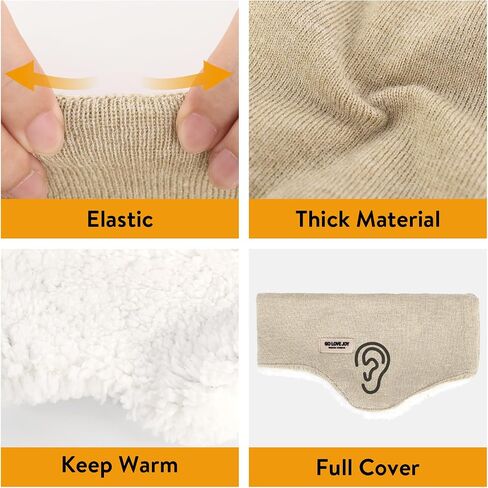 Surblue Ear Warmer Winter Ear Headband Full Cover Cold Weather Ear Muffs,Bands in Saudi Arabia