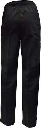 Natural Uniforms Classic 6 Pocket Black Chef Pants with Multi-Pack Quantities Available in Kuwait