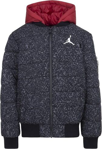Jordan Boy's Hooded Padded Bomber Jacket (Big Kids) in Saudi Arabia