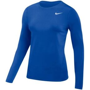 قميص Nike Womens Pro All Over Dri-Fit بأكمام طويلة شبكي