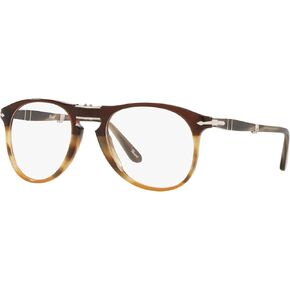 Persol Men's Po9714vm Aviator Prescription Eyewear Frames