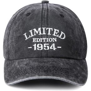 70th Birthday Gifts for Men Women, Vintage 1954 Birthday Baseball Caps Adjustable, 70th Birthday Decorations Men, Funny 70th Gift Ideas - Washed Cotton Hats for Dad Mom Uncle Aunt Grandpa Grandma in Kuwait