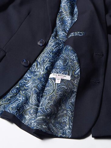 Isaac Mizrahi Boys' Slim Fit Solid 2pc Suit in Saudi Arabia