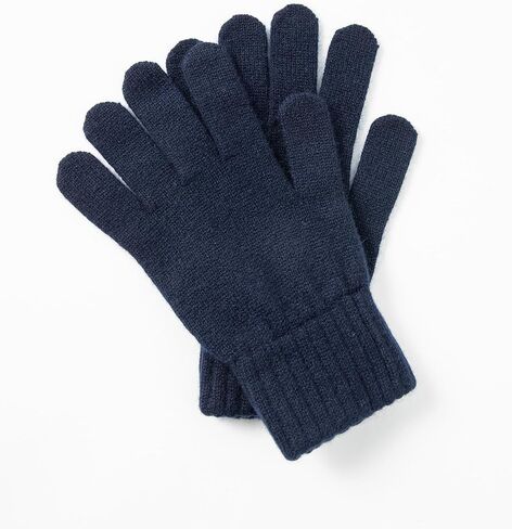 Embouro 100% Cashmere Men's Gloves, Knitted Ultra Soft Pure Cashmere Gloves with Ribbed Cuffed in Saudi Arabia