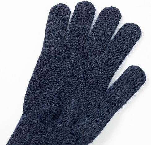 Embouro 100% Cashmere Men's Gloves, Knitted Ultra Soft Pure Cashmere Gloves with Ribbed Cuffed in Saudi Arabia