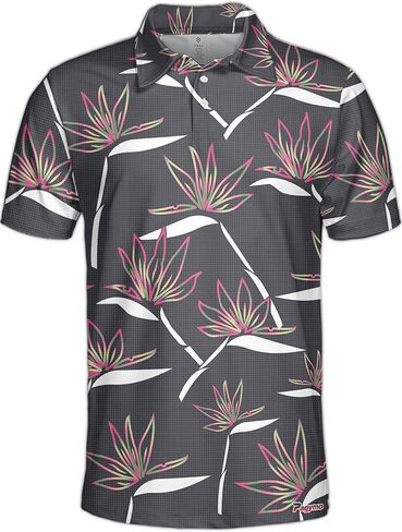 قمصان جولف PAGYMO للرجال، قمصان جولف مضحكة للرجال، قمصان بولو جولف، هدايا هاواي بولو جولف in Kuwait