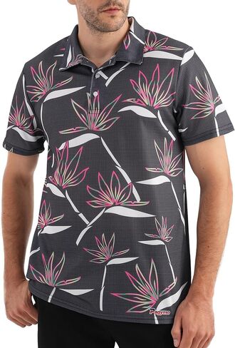 قمصان جولف PAGYMO للرجال، قمصان جولف مضحكة للرجال، قمصان بولو جولف، هدايا هاواي بولو جولف in Kuwait