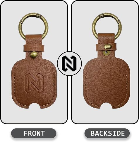 NAPHYLAIFA Leather Car Key Sleeve, Vintage Broken Car Key Loop Replacement, House Key Cover Protector for Men & Women in Saudi Arabia