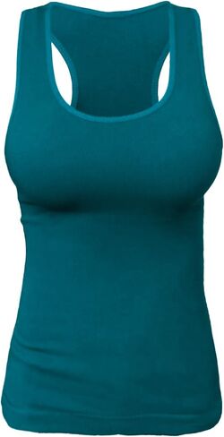 KMystic Rib Racerback Tank Top Camisole One Size in Saudi Arabia