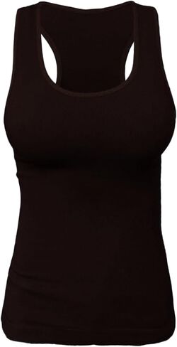 KMystic Rib Racerback Tank Top Camisole One Size in Saudi Arabia