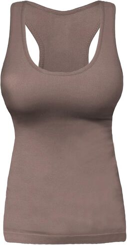 KMystic Rib Racerback Tank Top Camisole One Size in Saudi Arabia