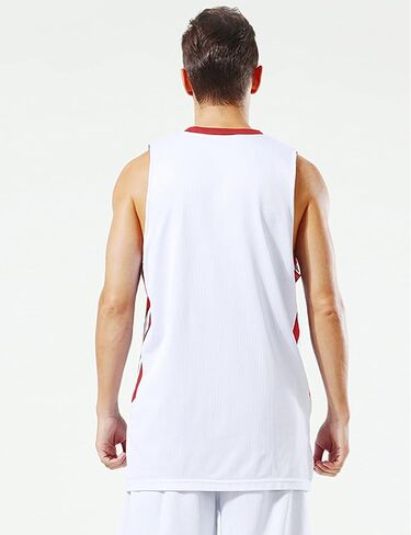 Pack of 10 Reversible Men's Mesh Performance Athletic Basketball Jerseys - Blank Team Uniforms for Sports Scrimmage Bulk in Kuwait
