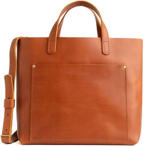 GOLDEN LEATHER Genuine Leather Crossbody Tote Bag for Women Medium Handbag Work Purse in Saudi Arabia