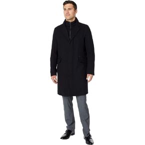 Cole Haan Men's Classic Wool Long Twill Coat in Saudi Arabia