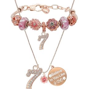 Birthday Gift for 7 Year Old Girl,Gifts for 7 Year Olds,7 Year Old Girl Birthday,Birthday 7 Year Old Girl,7th Birthday Gift,7 Year Old Girl Jewelry,7th Birthday Bracelet,7th Birthday Necklace in Saudi Arabia