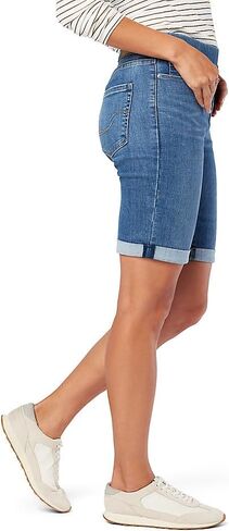 Signature by Levi Strauss & Co. Gold Label womens Totally Shaping Pull-on Bermuda Short (Also Available in Plus Size) Shorts in Kuwait