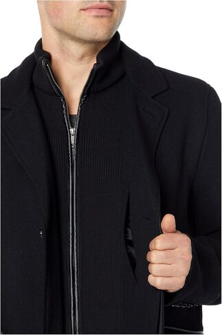 Cole Haan Men's Classic Wool Long Twill Coat in Saudi Arabia