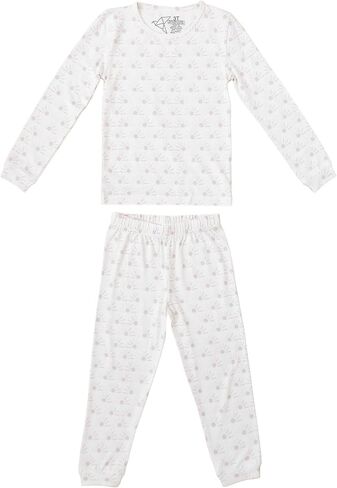 Copper Pearl Two Piece Long Sleeve Toddler Pajamas PJ Sets for Boys and Girls - Adorable Pattern Pajamas, Breathable Fabric to Keep Cool While Sleeping, Sizes 12 Months to 5T - Bliss in Saudi Arabia