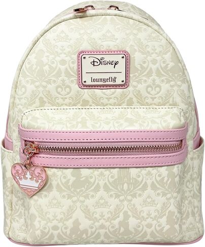 Loungefly Disney Princesses Damask Debossed Womens Double Strap Shoulder Bag Purse in Saudi Arabia