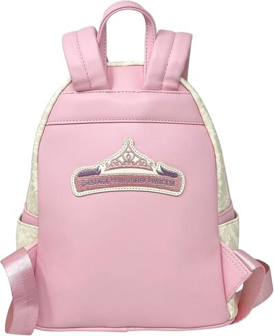 Loungefly Disney Princesses Damask Debossed Womens Double Strap Shoulder Bag Purse in Saudi Arabia