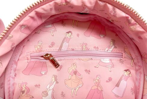 Loungefly Disney Princesses Damask Debossed Womens Double Strap Shoulder Bag Purse in Saudi Arabia