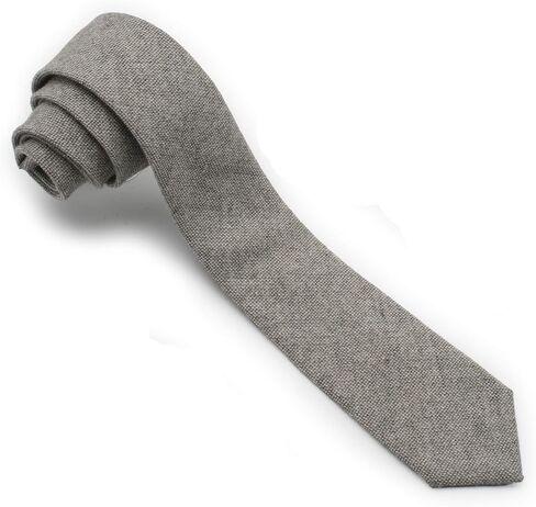 Ruth&Boaz Men's Wool Blend Skinny Necktie Tie in Saudi Arabia