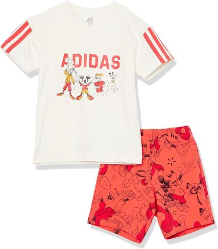 adidas boys X Disney Mickey Mouse T-shirt Set in Saudi Arabia